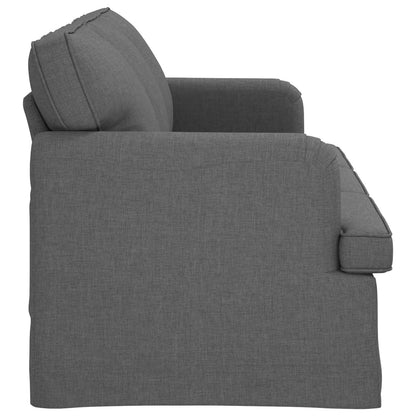 vidaXL Sofa Dunkelgrau 201 x 80 x 85 cm Stoff