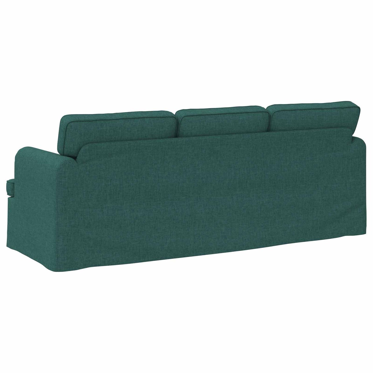 vidaXL Sofa Dunkelgrün 201 x 80 x 85 cm Stoff