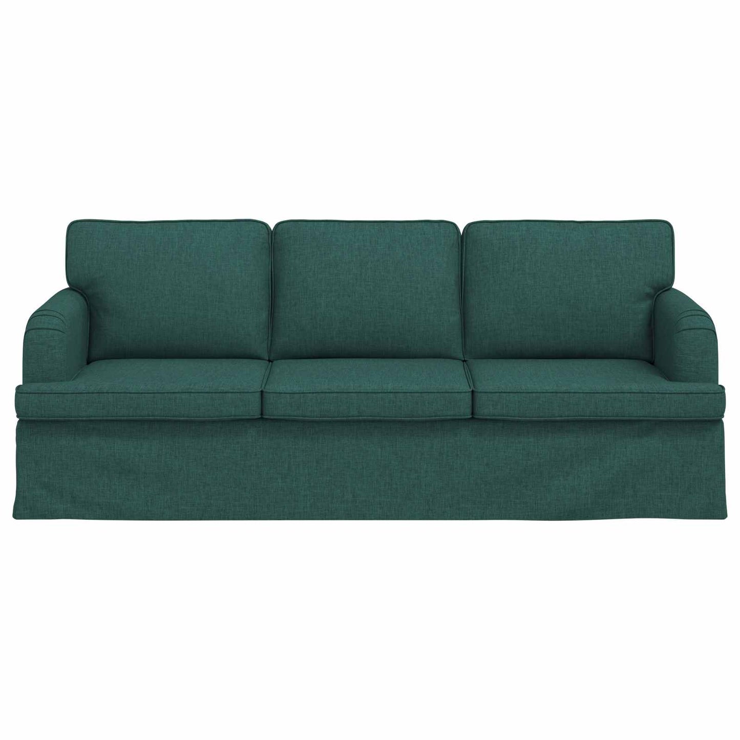 vidaXL Sofa Dunkelgrün 201 x 80 x 85 cm Stoff