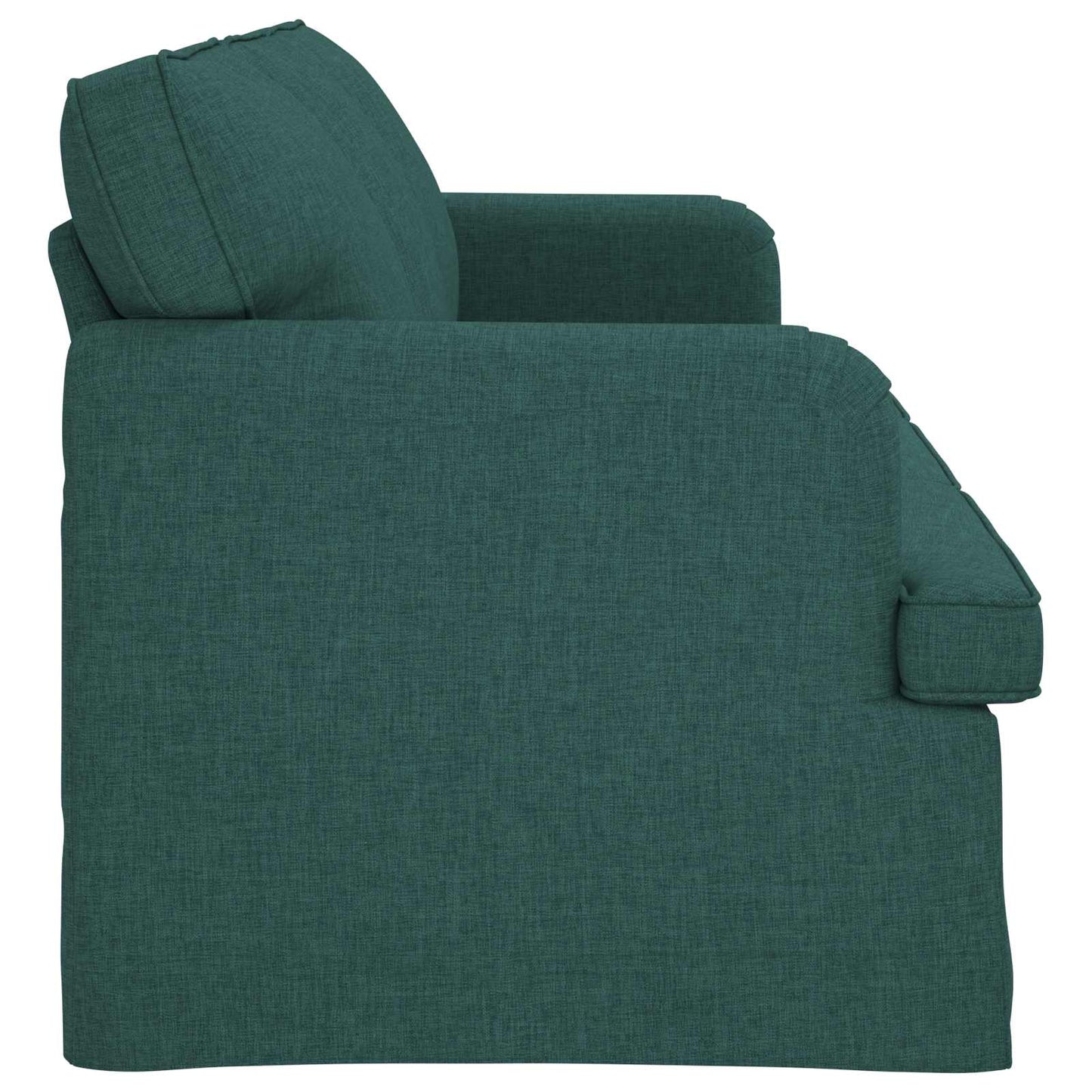 vidaXL Sofa Dunkelgrün 201 x 80 x 85 cm Stoff