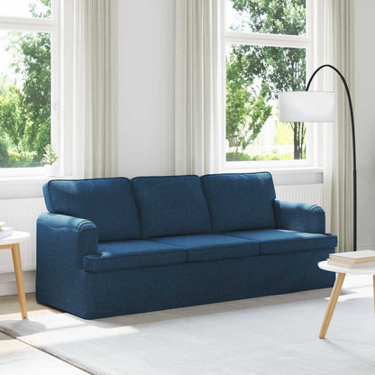 vidaXL Sofa Blau 201 x 80 x 85 cm Stoff