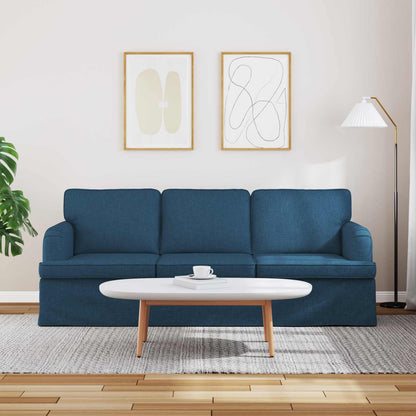 vidaXL Sofa Blau 201 x 80 x 85 cm Stoff
