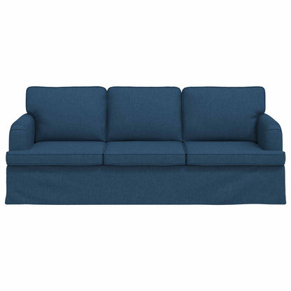 vidaXL Sofa Blau 201 x 80 x 85 cm Stoff