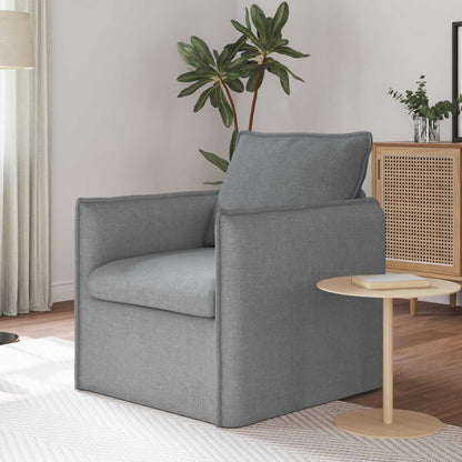 vidaXL Sofa Hellgrau 195 x 82 x 85 cm Stoff