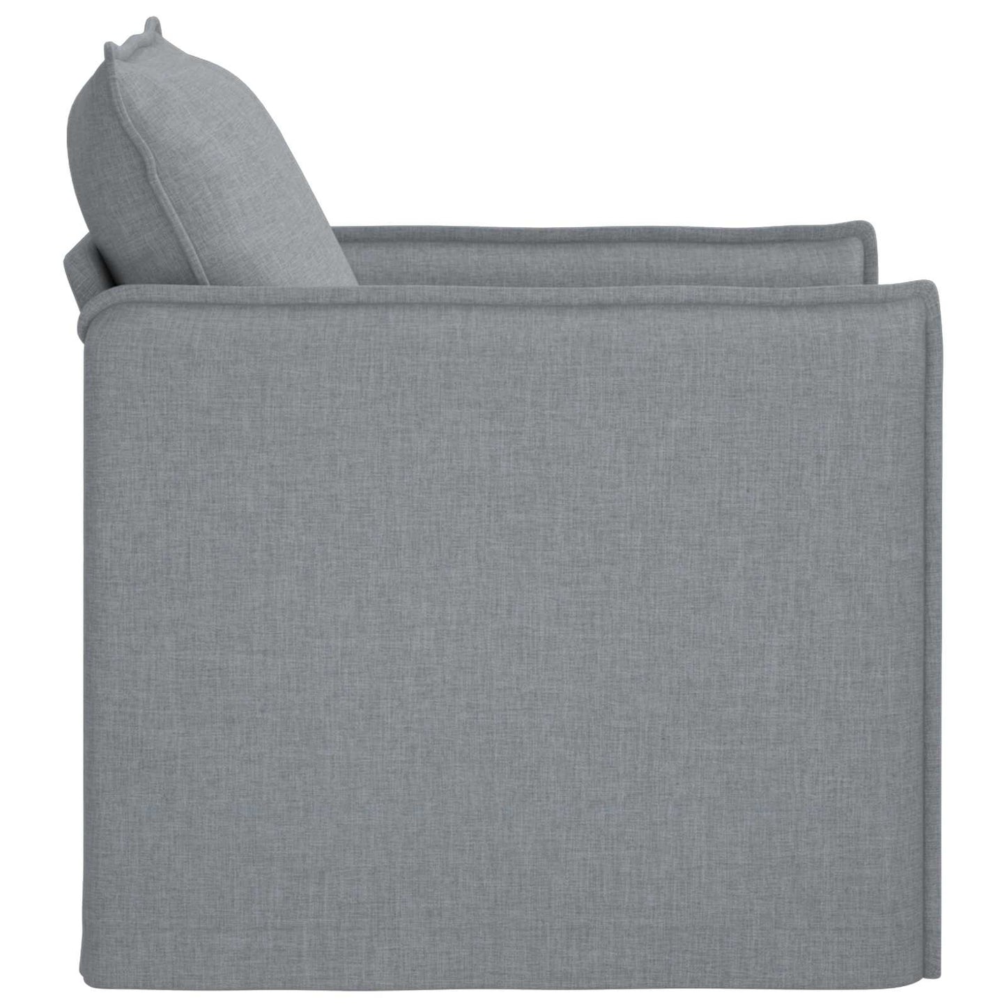 vidaXL Sofa Hellgrau 195 x 82 x 85 cm Stoff