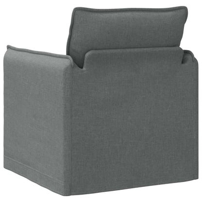 vidaXL Sofa Dunkelgrau 195 x 82 x 85 cm Stoff
