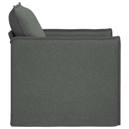 vidaXL Sofa Dunkelgrau 195 x 82 x 85 cm Stoff