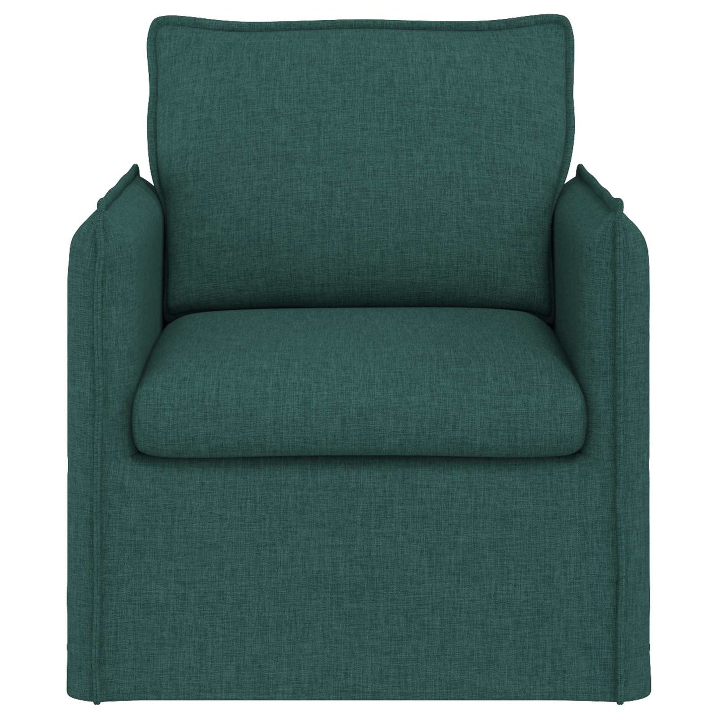 vidaXL Sofa Dunkelgrün 195 x 82 x 85 cm Stoff