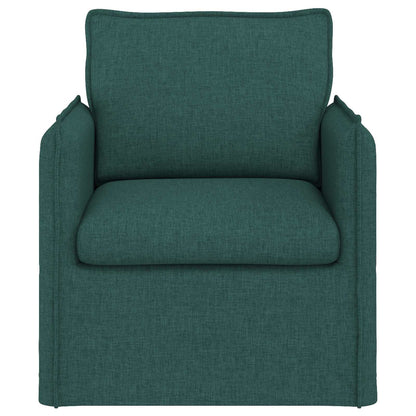 vidaXL Sofa Dunkelgrün 195 x 82 x 85 cm Stoff
