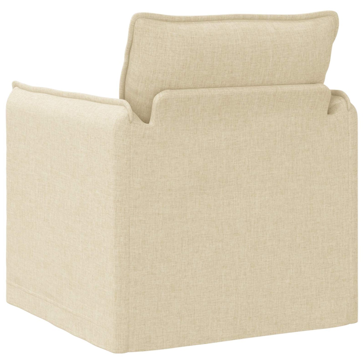 vidaXL Sofa Creme 195 x 82 x 85 cm Stoff