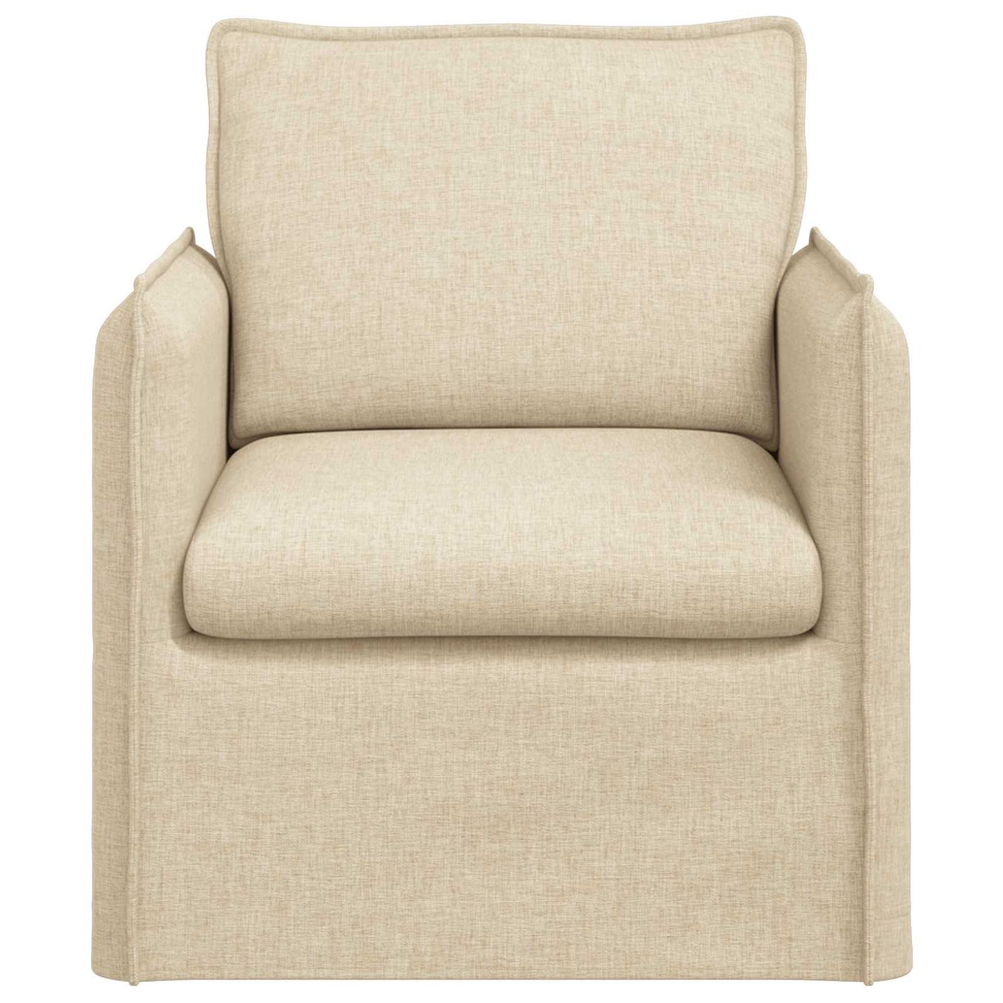 vidaXL Sofa Creme 195 x 82 x 85 cm Stoff