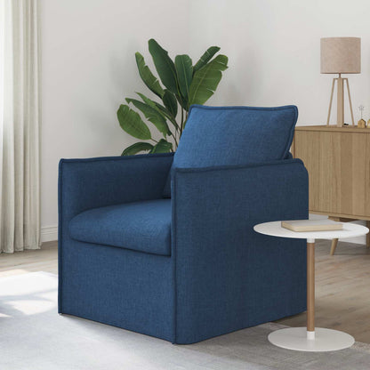 vidaXL Sofa Blau 195 x 82 x 85 cm Stoff