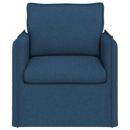 vidaXL Sofa Blau 195 x 82 x 85 cm Stoff