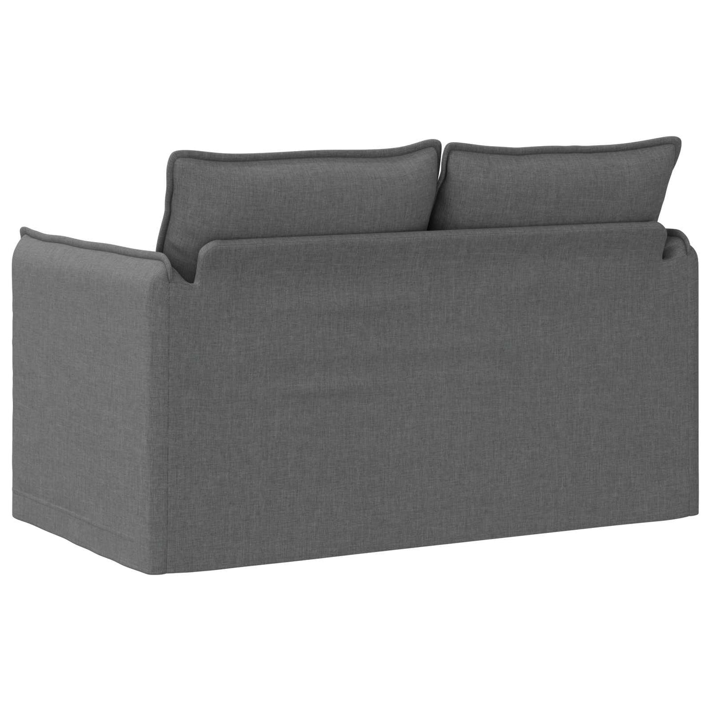 vidaXL Sofa Dunkelgrau 136 x 82 x 85 cm Stoff