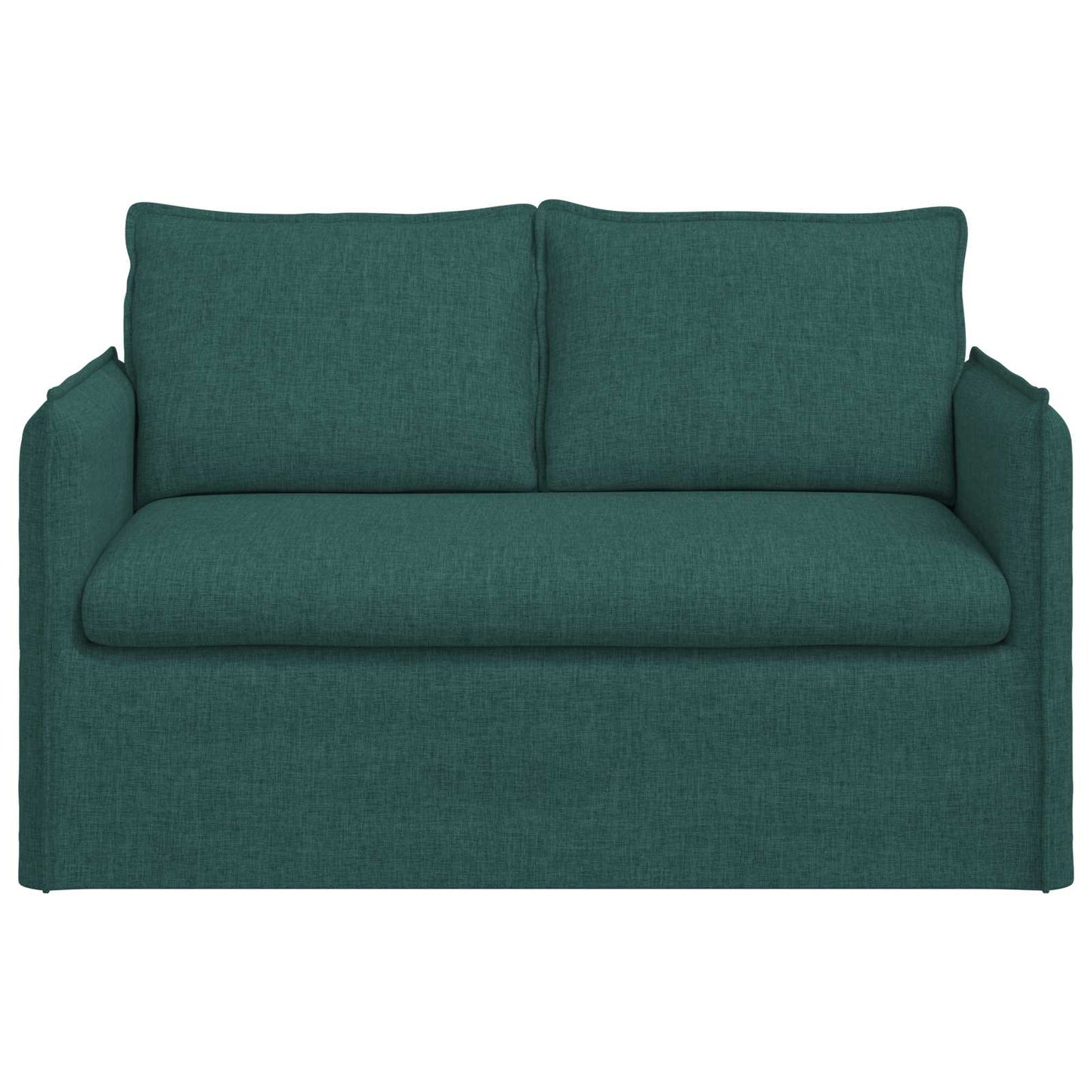 vidaXL Sofa Dunkelgrün 136 x 82 x 85 cm Stoff