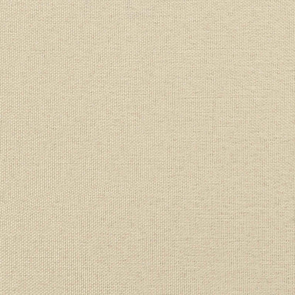 vidaXL Sofa Creme 136 x 82 x 85 cm Stoff