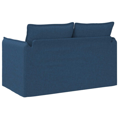 vidaXL Sofa Blau 136 x 82 x 85 cm Stoff