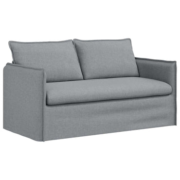 vidaXL Sofa Hellgrau 156 x 82 x 85 cm Stoff
