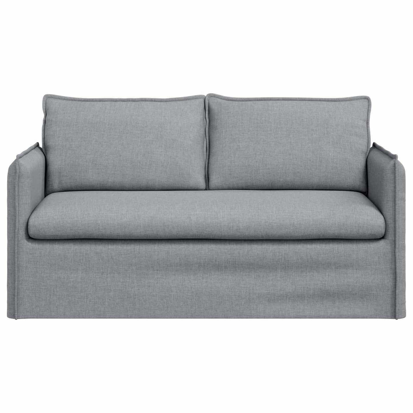 vidaXL Sofa Hellgrau 156 x 82 x 85 cm Stoff
