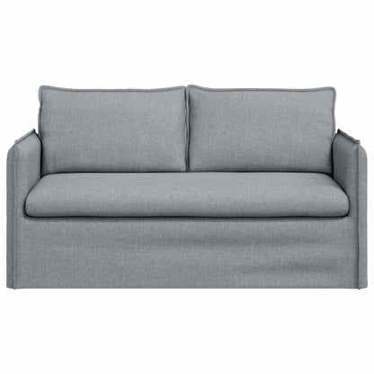 vidaXL Sofa Hellgrau 156 x 82 x 85 cm Stoff