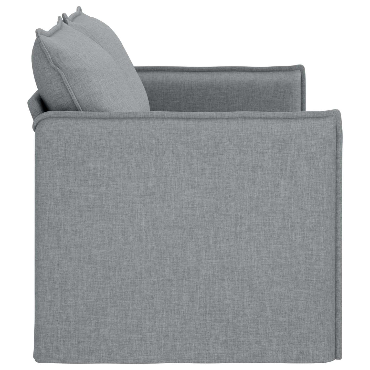 vidaXL Sofa Hellgrau 156 x 82 x 85 cm Stoff