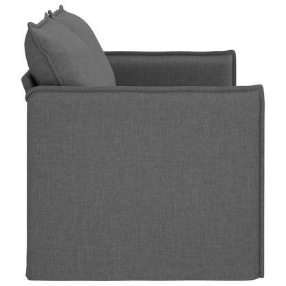 vidaXL Sofa Dunkelgrau 156 x 82 x 85 cm Stoff