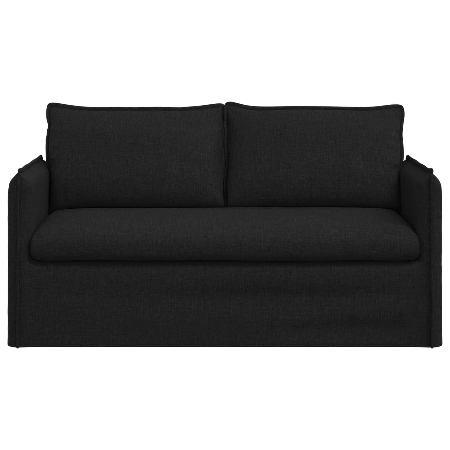 vidaXL Sofa Schwarz 156 x 82 x 85 cm Stoff