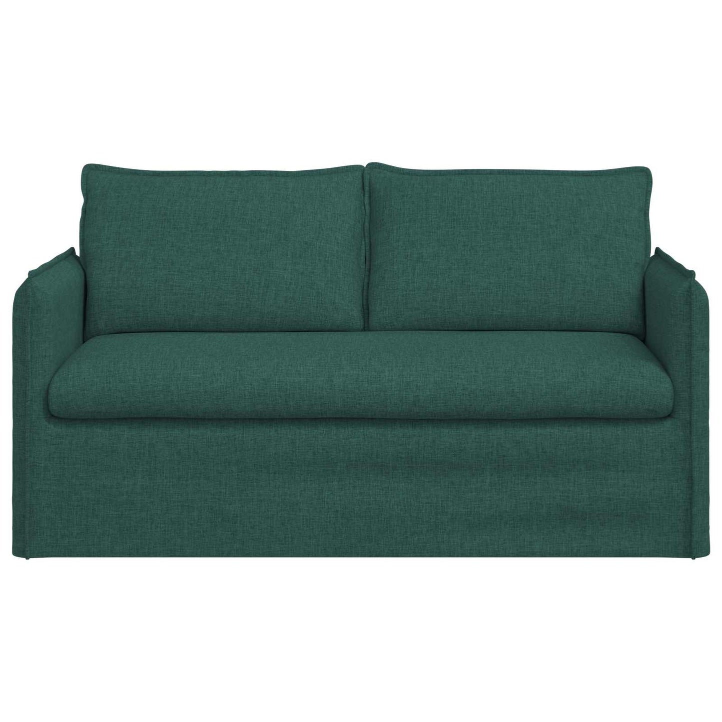 vidaXL Sofa Dunkelgrün 156 x 82 x 85 cm Stoff