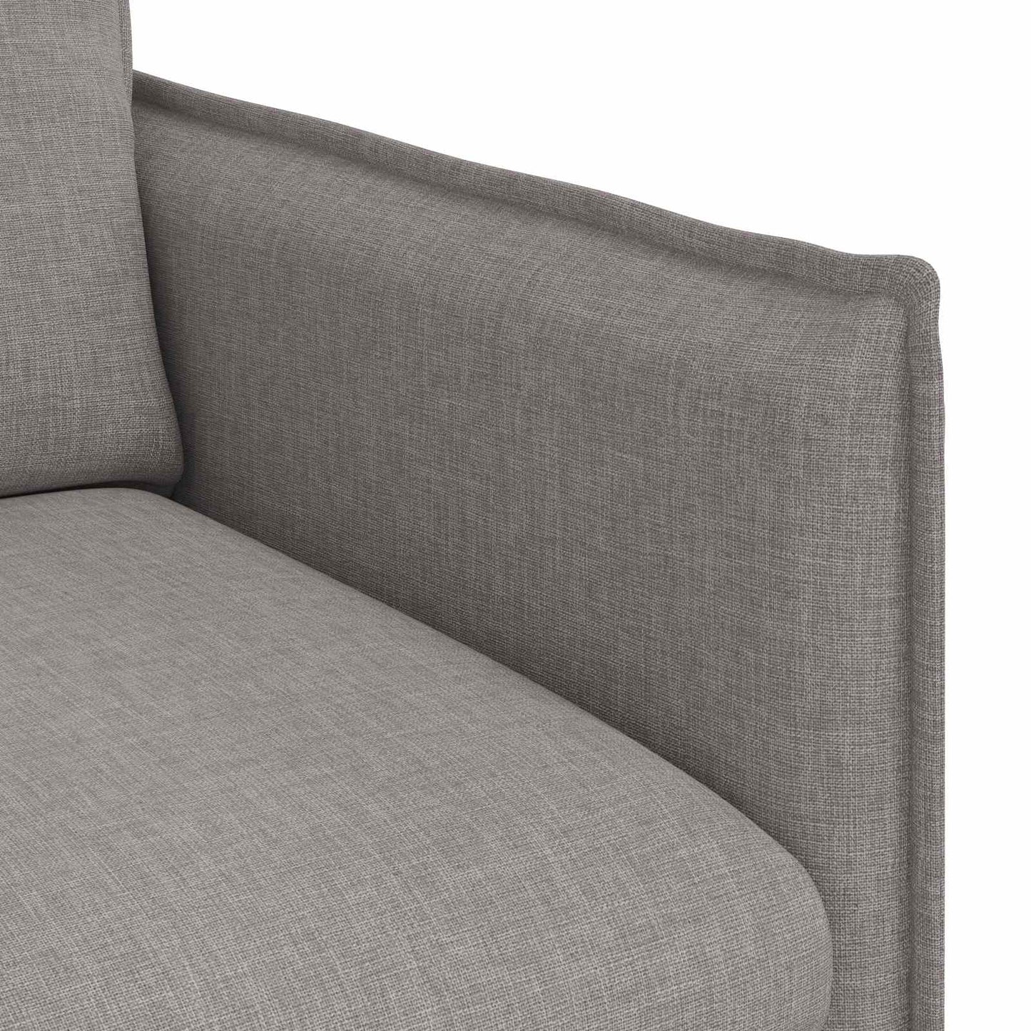 vidaXL Sofa Taupe 156 x 82 x 85 cm Stoff