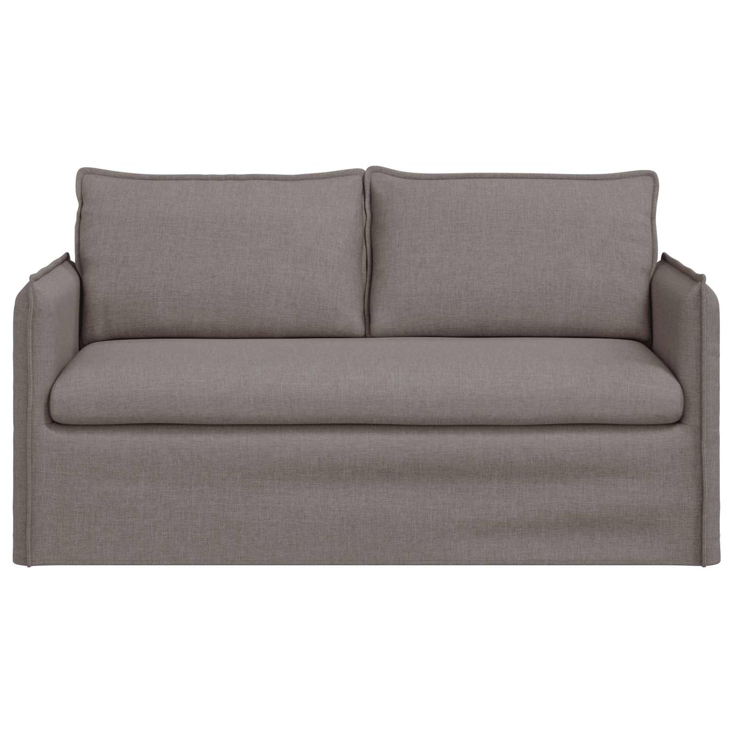 vidaXL Sofa Taupe 156 x 82 x 85 cm Stoff