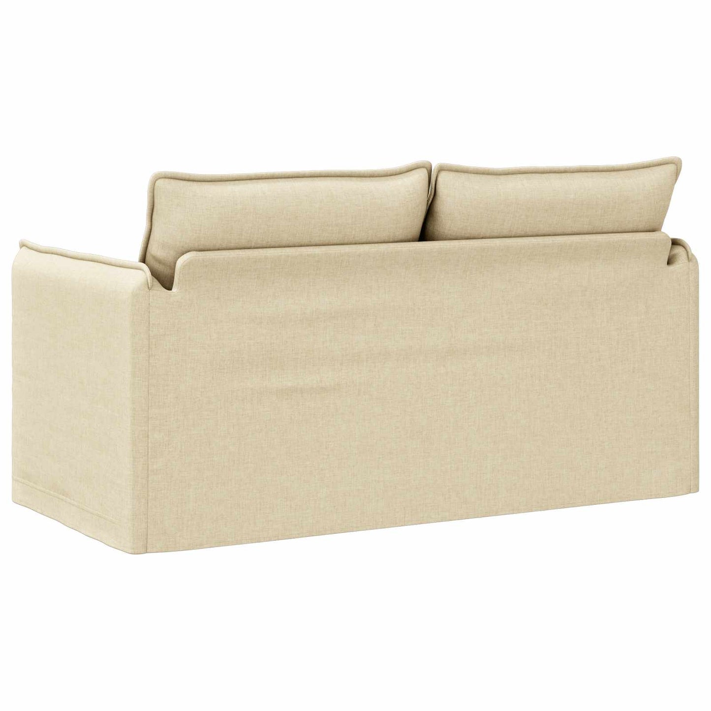 vidaXL Sofa Creme 156 x 82 x 85 cm Stoff