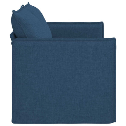 vidaXL Sofa Blau 156 x 82 x 85 cm Stoff