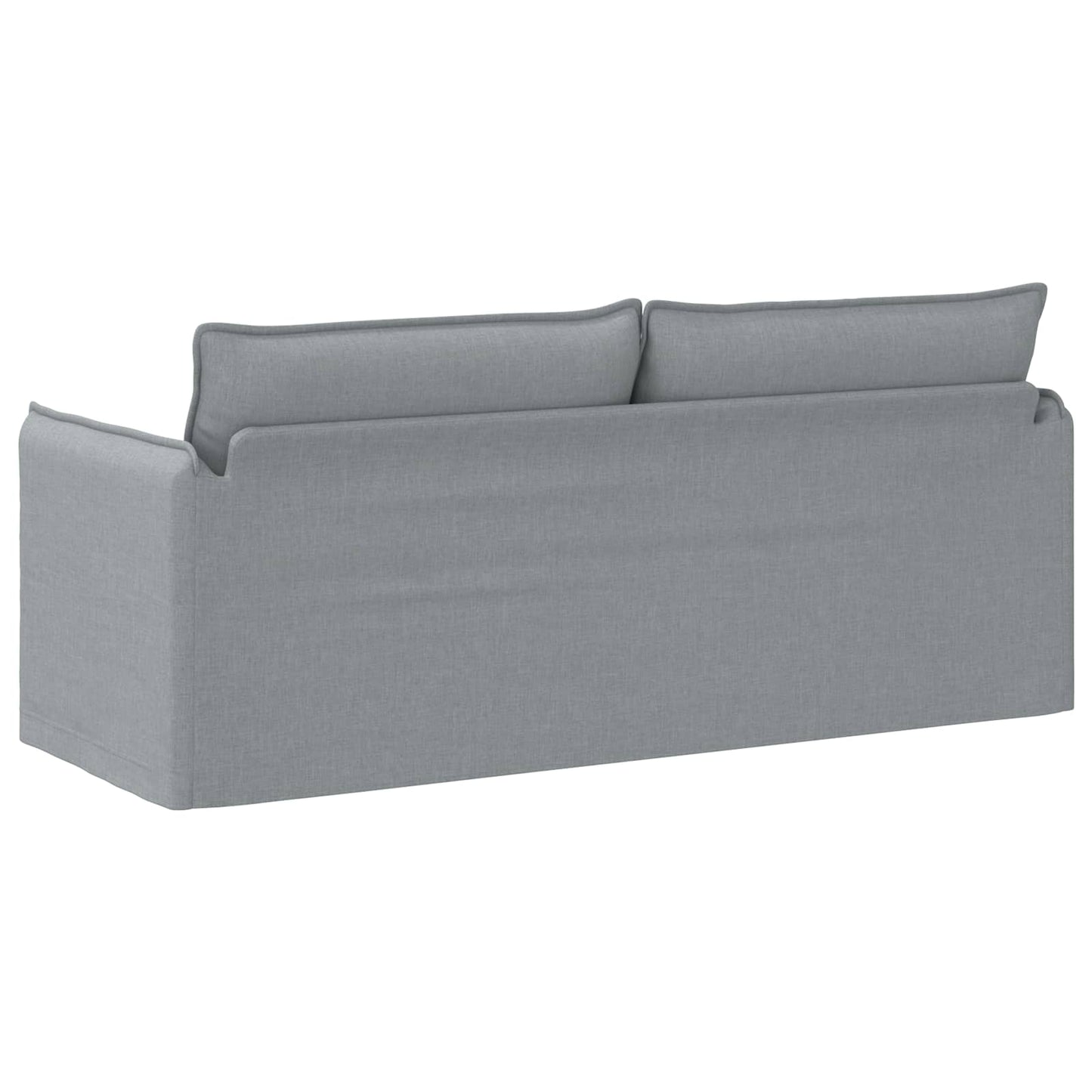 vidaXL Sofa Hellgrau 196 x 82 x 85 cm Stoff