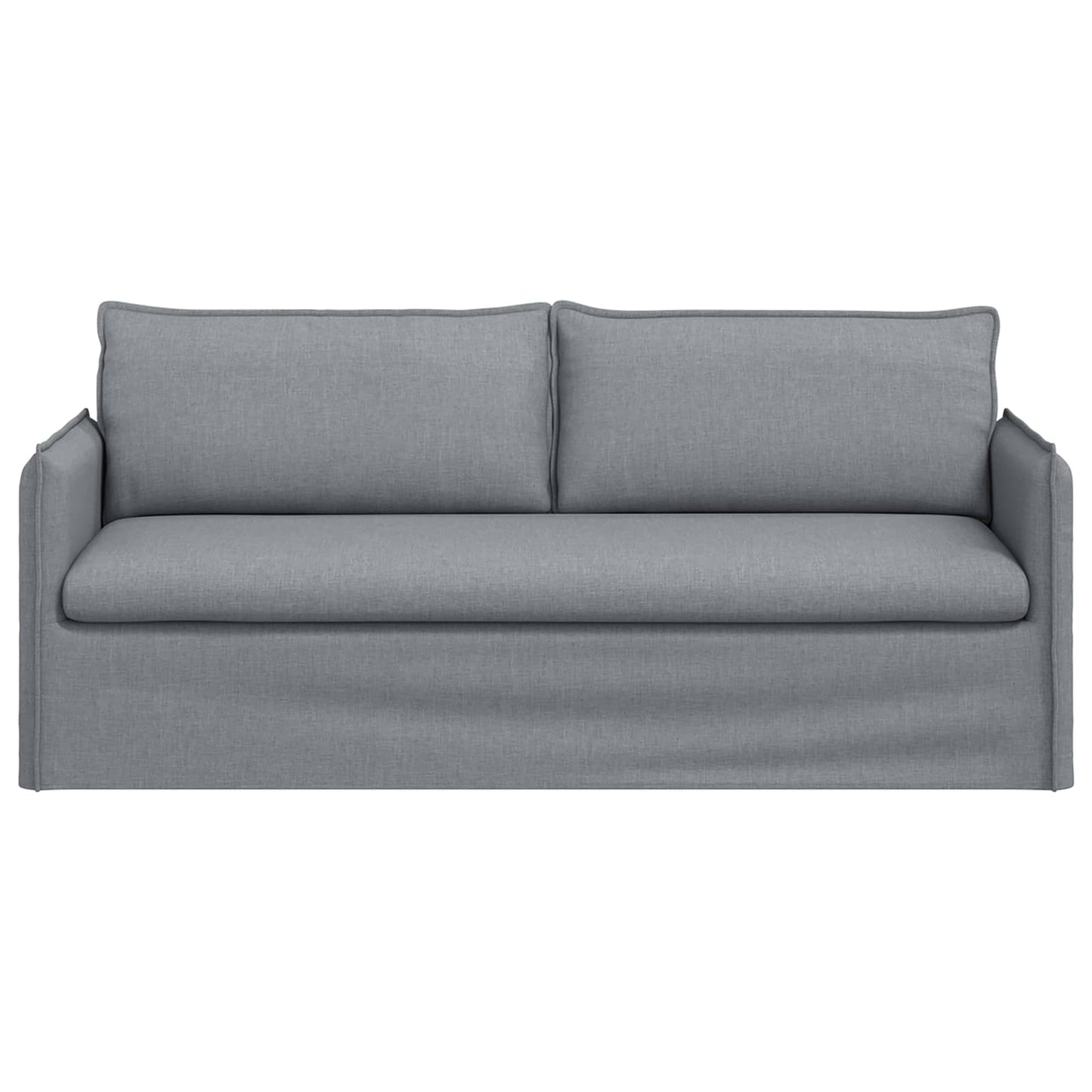 vidaXL Sofa Hellgrau 196 x 82 x 85 cm Stoff