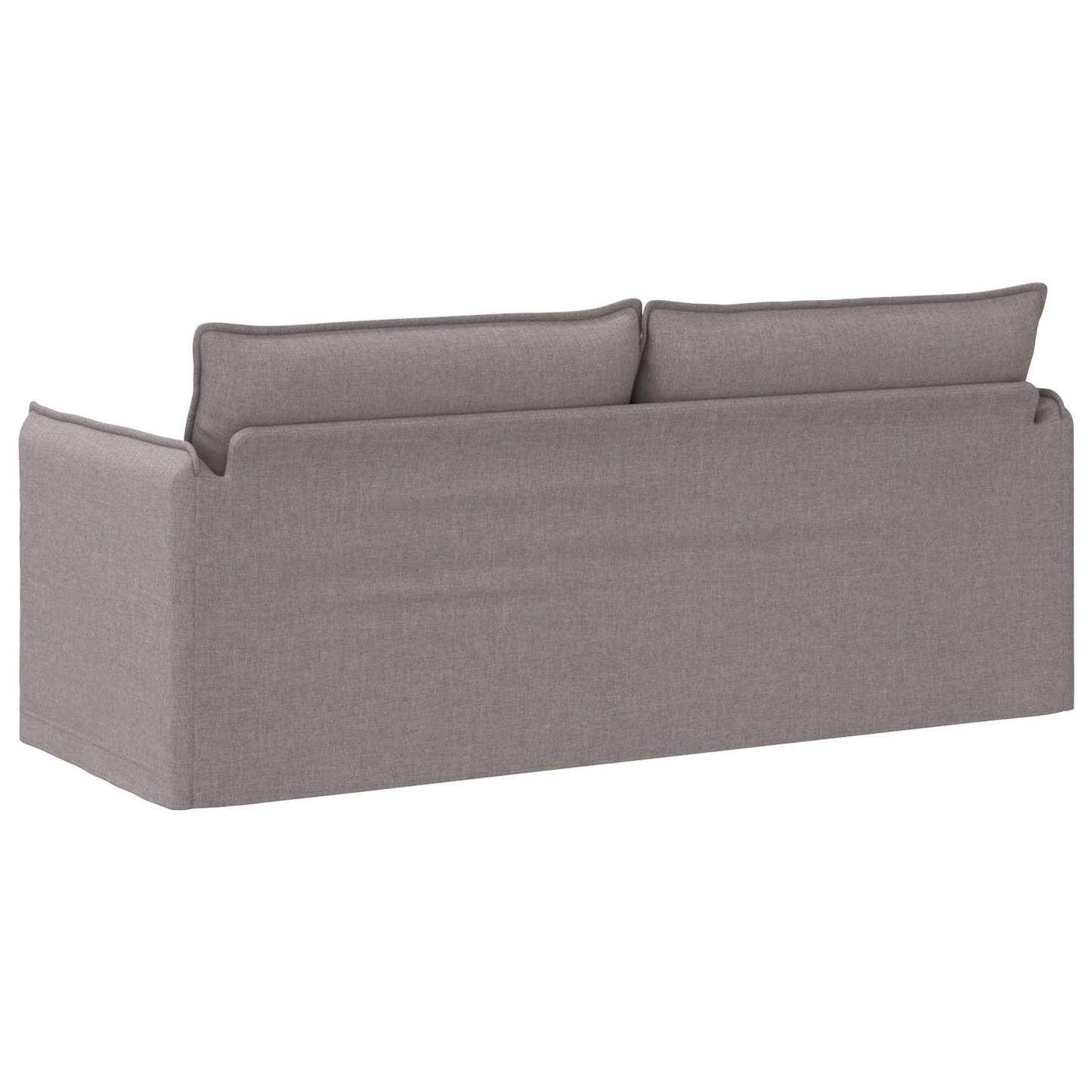 vidaXL Sofa Taupe 196 x 82 x 85 cm Stoff