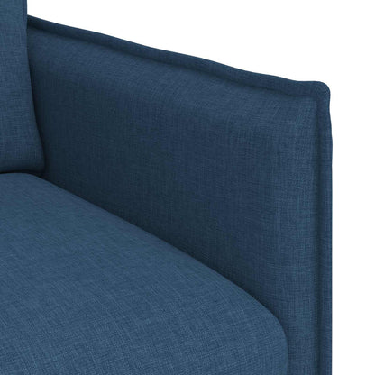 vidaXL Sofa Blau 196 x 82 x 85 cm Stoff