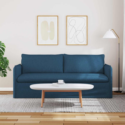 vidaXL Sofa Blau 196 x 82 x 85 cm Stoff