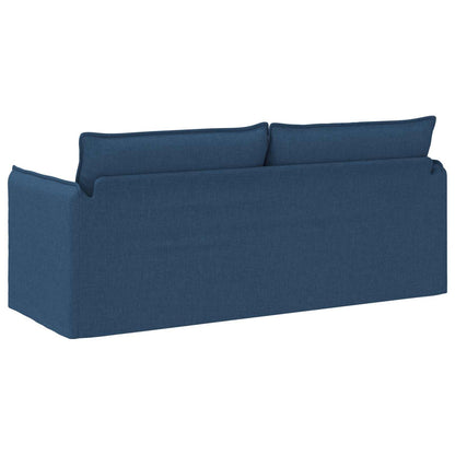 vidaXL Sofa Blau 196 x 82 x 85 cm Stoff