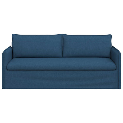 vidaXL Sofa Blau 196 x 82 x 85 cm Stoff