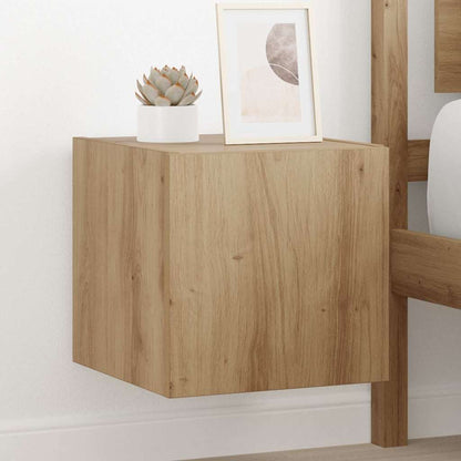 vidaXL TV-Wandschrank Kunsthandwerk Eiche 30,5 x 35 x 30 cm