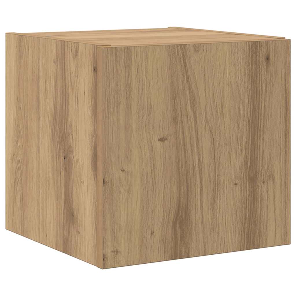vidaXL TV-Wandschrank Kunsthandwerk Eiche 30,5 x 35 x 30 cm