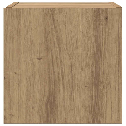 vidaXL TV-Wandschrank Kunsthandwerk Eiche 30,5 x 35 x 30 cm