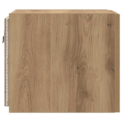 vidaXL TV-Wandschrank Kunsthandwerk Eiche 30,5 x 35 x 30 cm