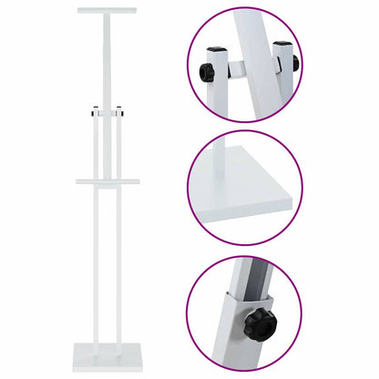 Messestände Weiß 26,5 x 26,5 x 150 cm Stahl