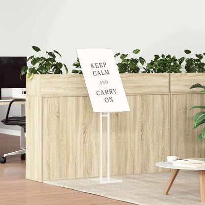 Messestände Weiß 26,5 x 26,5 x 150 cm Stahl