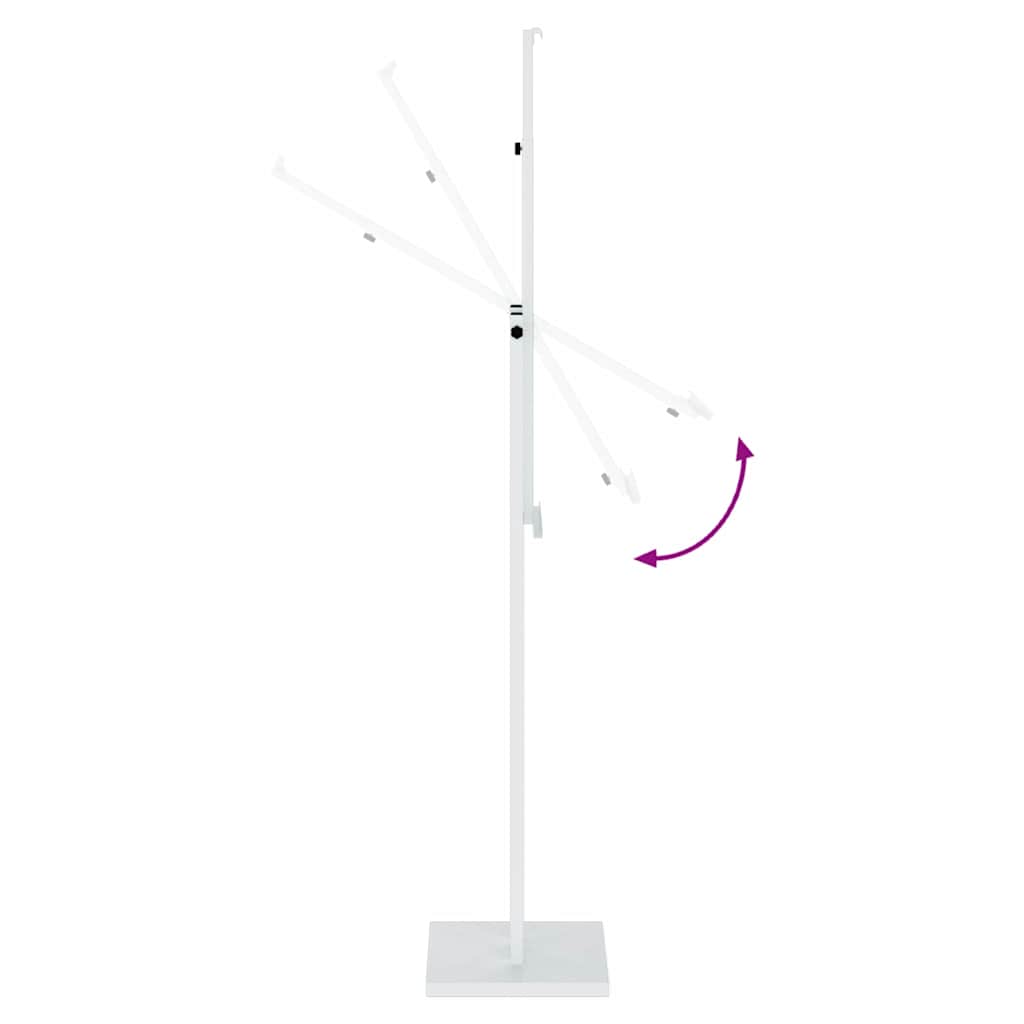 Messestände Weiß 26,5 x 26,5 x 150 cm Stahl