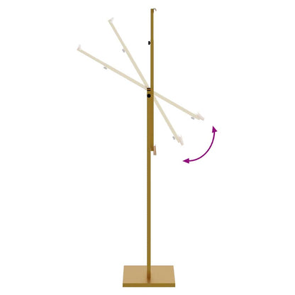 Messestände Gold 26,5 x 26,5 x 150 cm Stahl