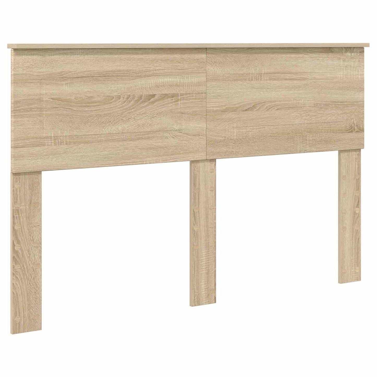 vidaXL Bettrahmen Sonoma-Eiche 140 x 200 cm Ingenieurs Holz