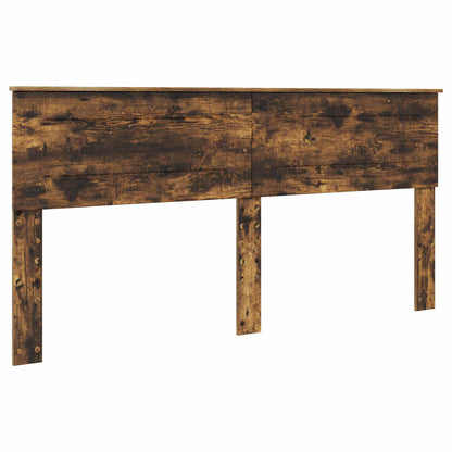 vidaXL Aufbewahrungsbett Geräucherte Eiche 200 x 200 cm Holzwerkstoff