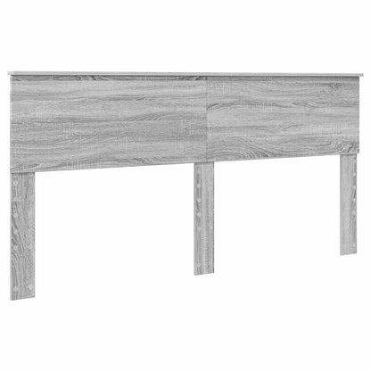vidaXL Aufbewahrungsbett Graues Sonoma 180 x 200 cm Holzwerkstoff